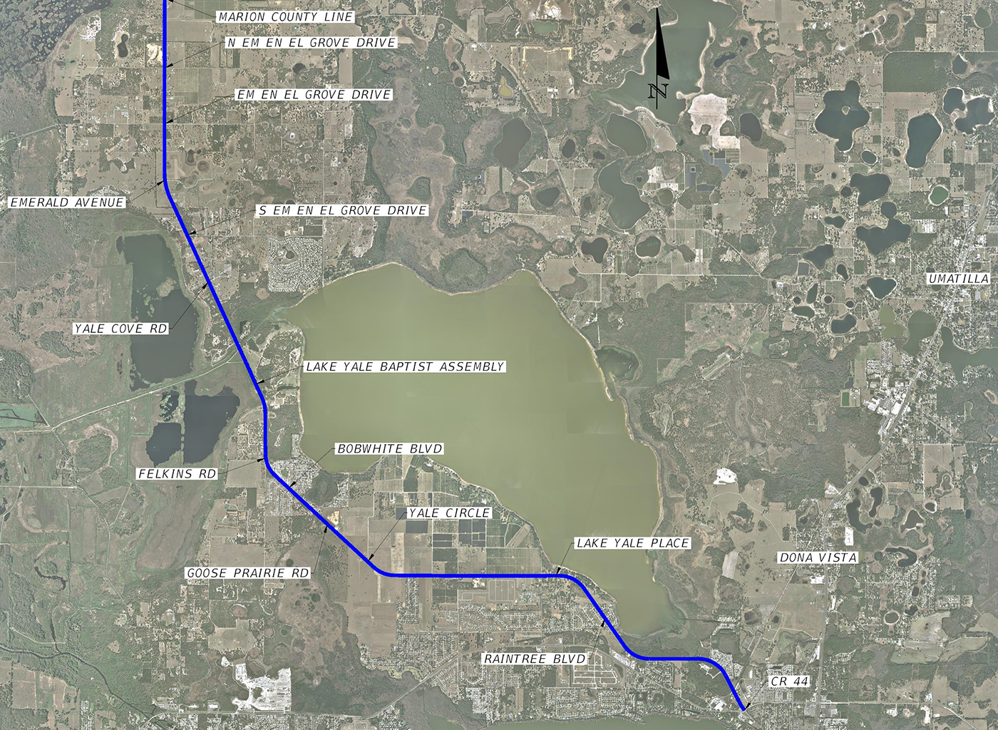 CR 452 Location Map