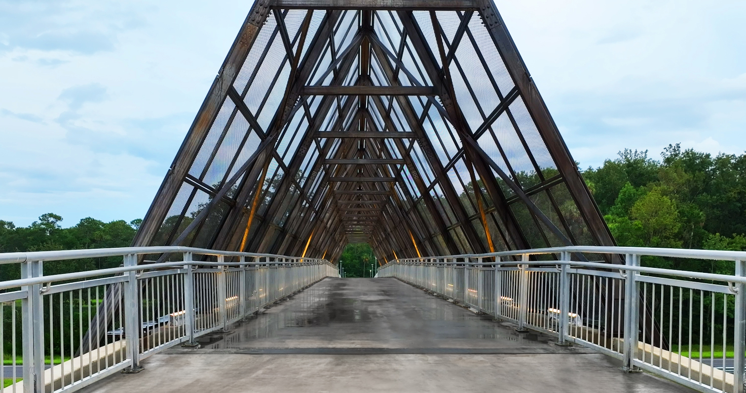Graham Swamp Pedestrian Bridge_Completed